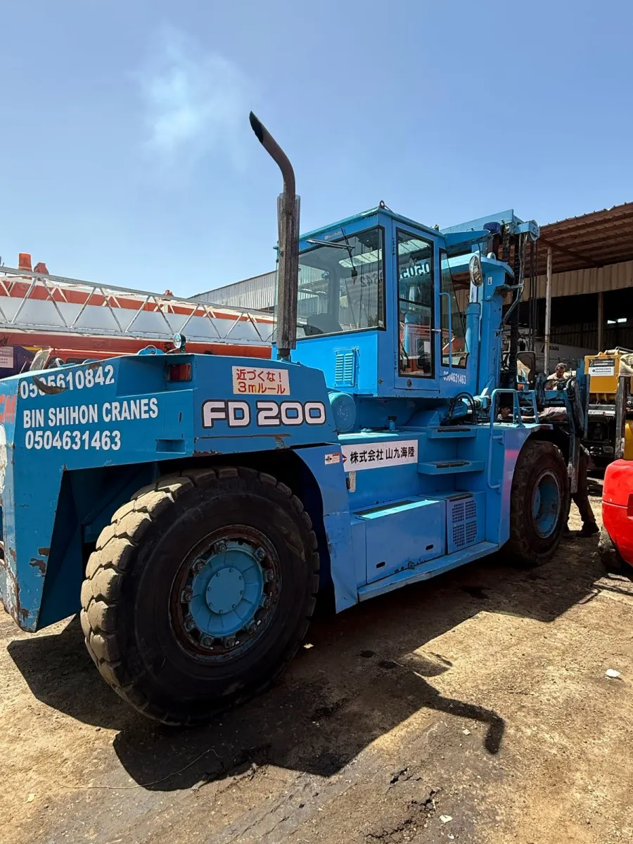 Forklift 20 ton — TCM · FD200 · 2006 · Blue