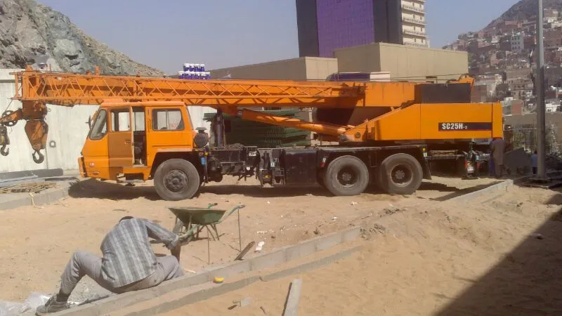 Crane 25 ton — Samsung · SC25H · 1995 · Orange · MC-25-4 — photo 2 of 6