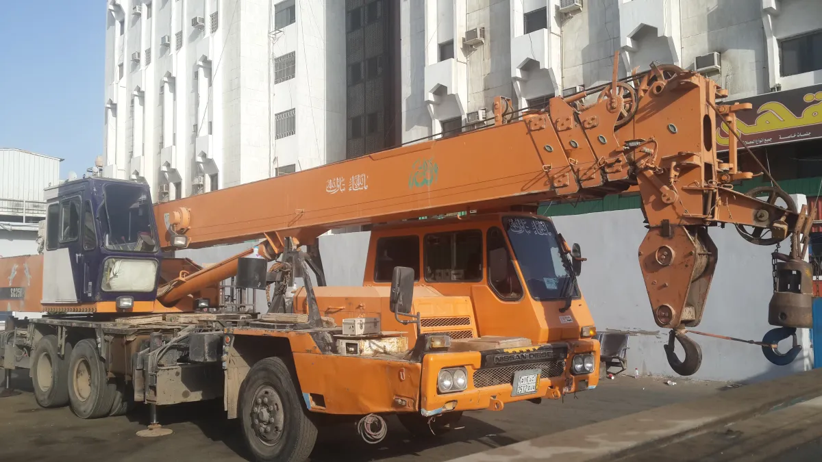 Crane 25 ton — Samsung · SC25H · 1995 · Orange · MC-25-4 — photo 4 of 6