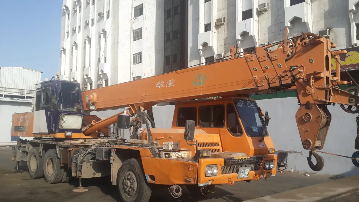 Crane 25 ton — Samsung · SC25H · 1995 · Orange · MC-25-4 — photo 5 of 6