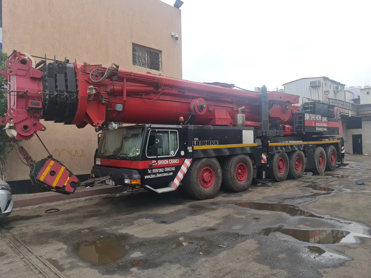 Crane 300 ton — Liebherr · LTM 1300 · 2000 · Red
