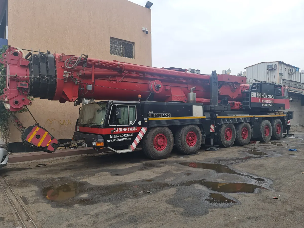 Crane 300 ton — Liebherr · LTM 1300 · 2000 · Red — photo 2 of 6