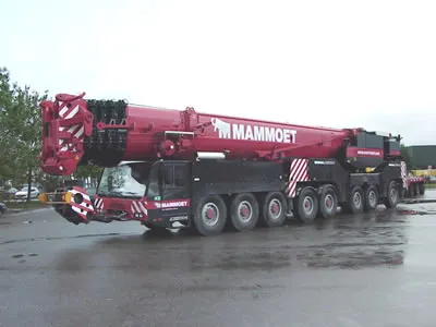 Crane 300 ton — Liebherr · LTM 1300 · 2000 · Red — photo 6 of 6