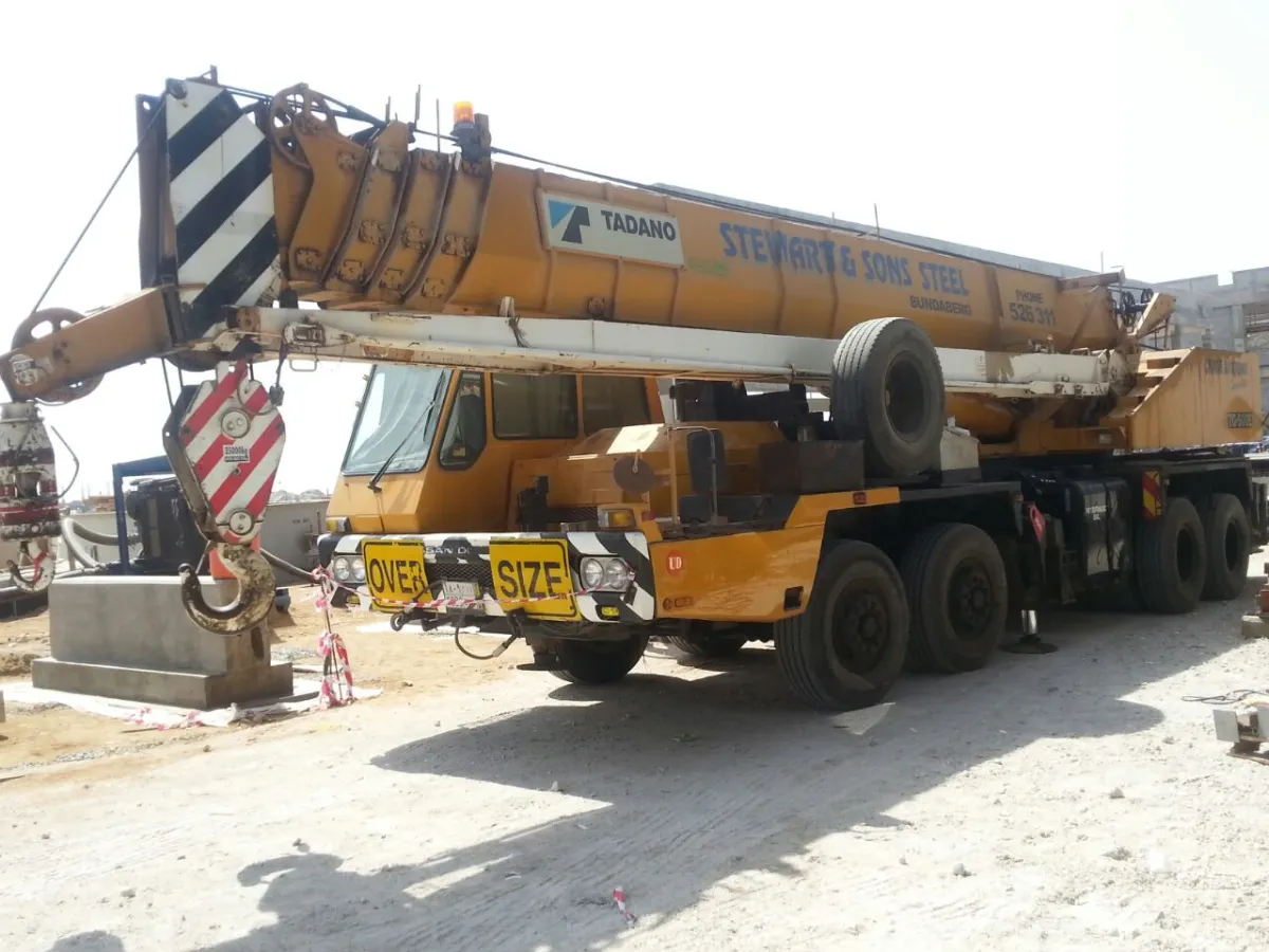 كرين 50 طن — تادانو · TG500E-3 · 1997 · اصفر · MC-50-16 — صورة 4 من 4