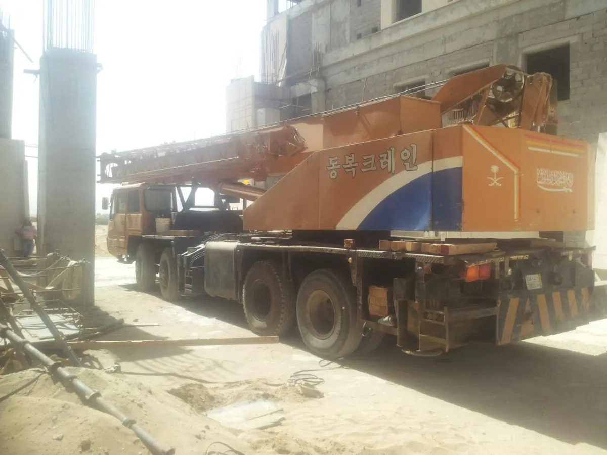 Crane 50 ton — Samsung · SC50H · 1995 · Yellow