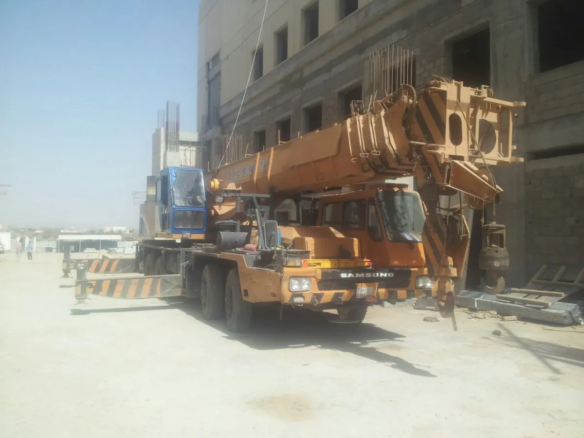 كرين 50 طن — سامسونج · SC50H · 1995 · اصفر — صورة 5 من 6