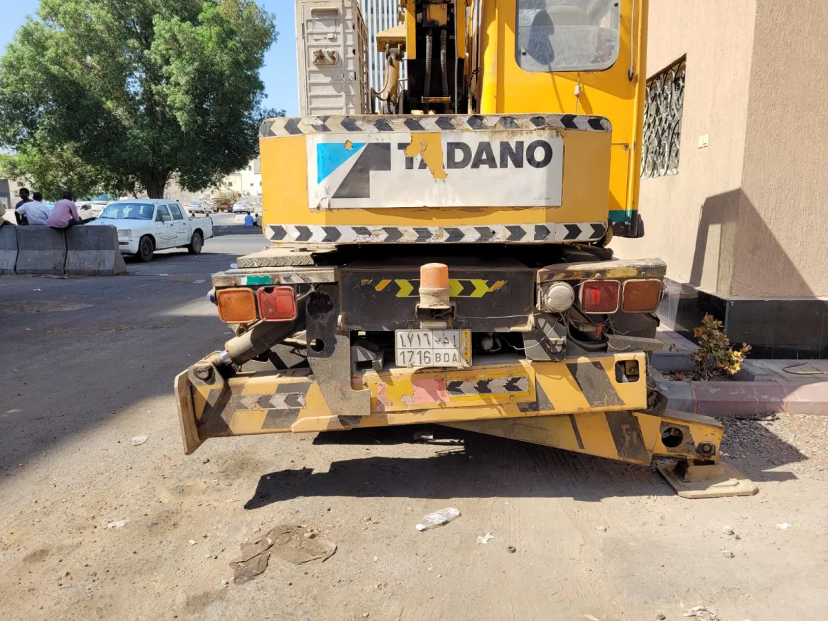 Crane 7 ton — Hino · TS-75M-1 · 1990 · Yellow