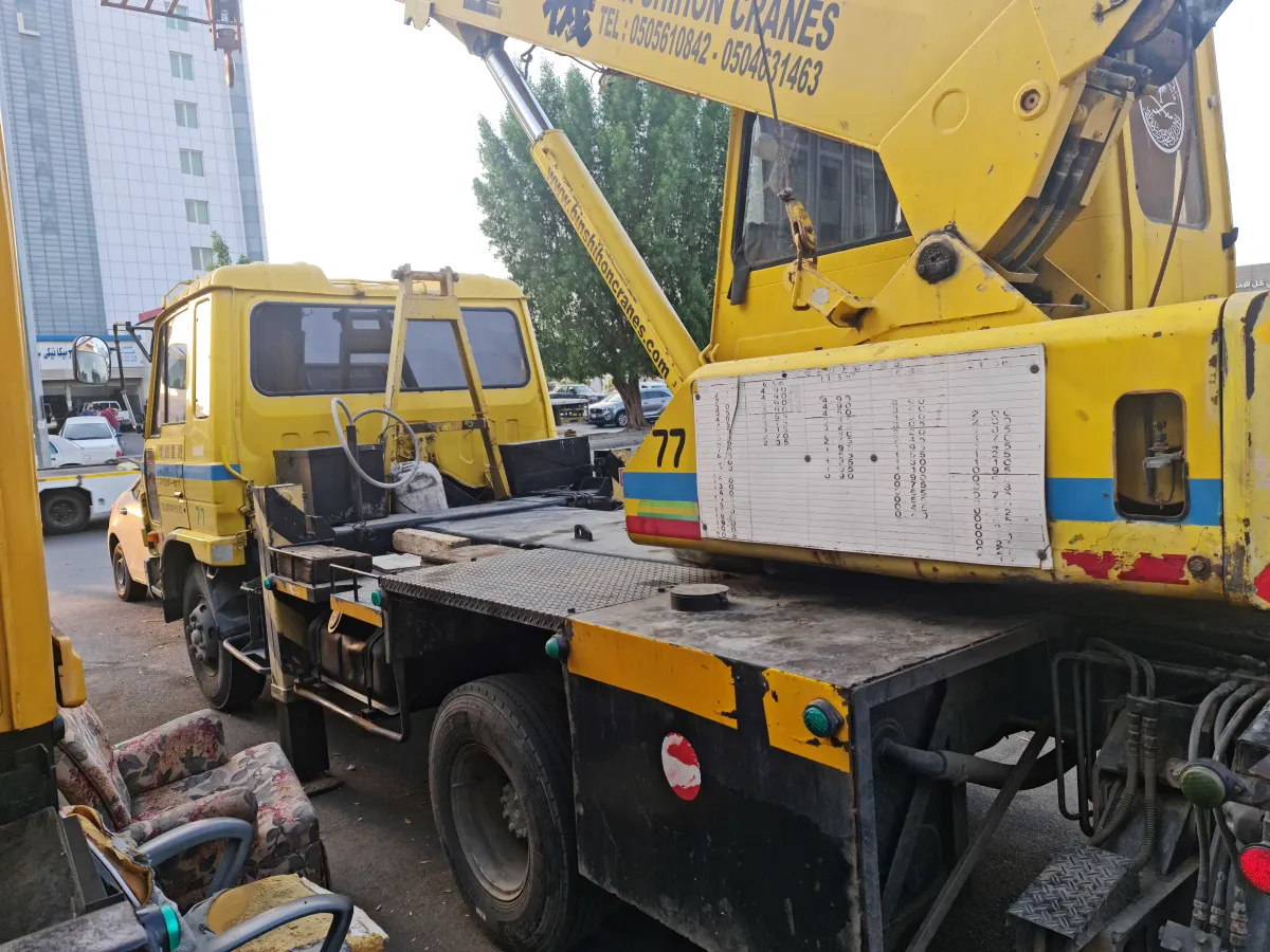 Crane 7 ton — Terex · TS-75M-1 · 1991 · Yellow